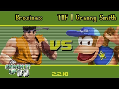 Brosinex (Ryu) vs Granny Smith (Diddy Kong) - SIU 89 - Wii U