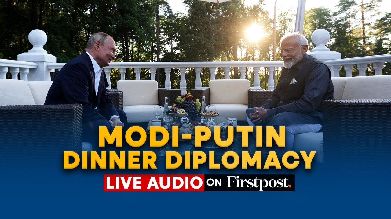 PM Modi in Russia: Listen to What Modi told Vladimir Putin at Novo-Ogaryovo Residence