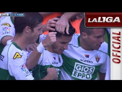 Gol de Coro (2-1) en el Elche CF - RCD Espanyol - HD