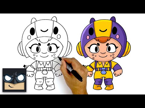 How To Draw Bea | Brawl Stars