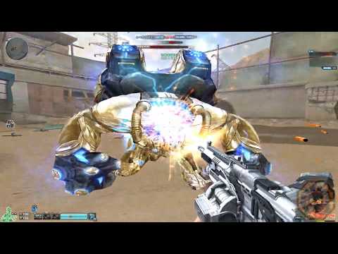 【CF】 Cross Fire China || AK47-Platinum Buster vs BOSSes on Crater Renewal Nightmare !