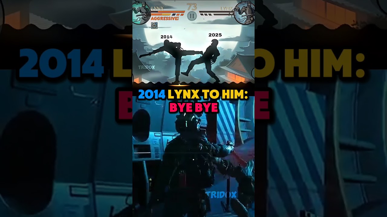 Do you remember 2014 Lynx? 💀. #shorts #shadowfight2