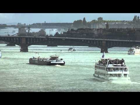 Kaiserbrücke über der Landesgrenze Rheinland - Pfalz - Hessen