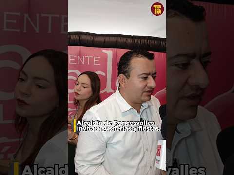 #Regional 🎆 | Edisson Eduardo Grajales, alcalde de Roncesvalles, invita a sus ferias y fiestas.