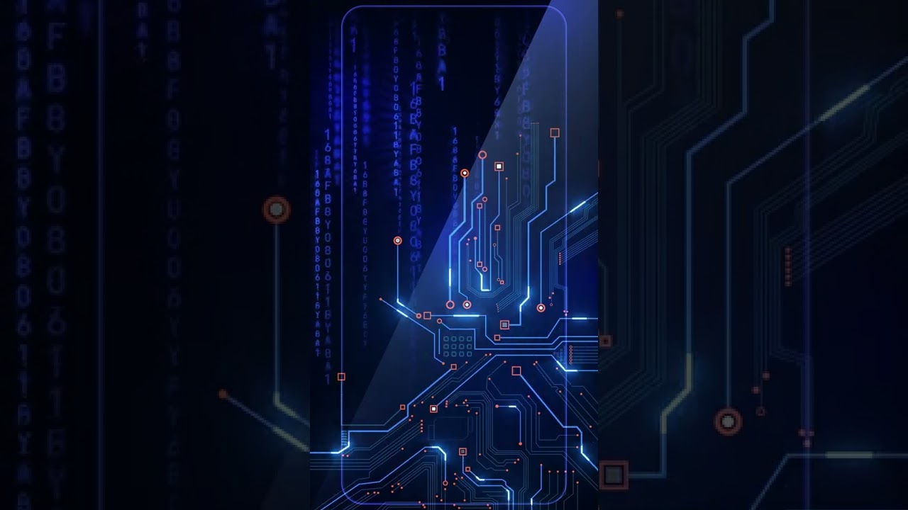 Blue tech circuit board data