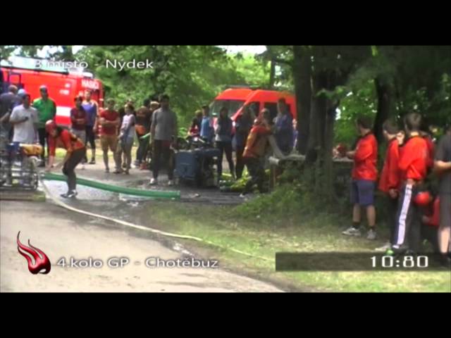 U hasičské zbrojnice Chotěbuzi, 05. 07. 2014