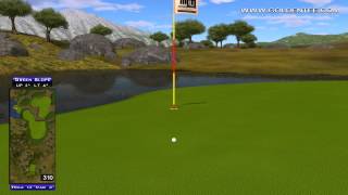 preview picture of video 'Golden Tee Great Shot on Greek Hills!'