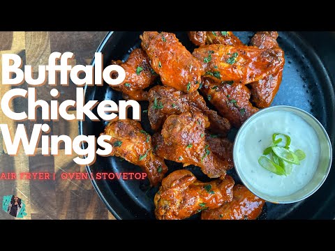 THE BEST BUFFALO CHICKEN WINGS RECIPE | EASY HOW TO COOKING TUTORIAL #BuffaloWings