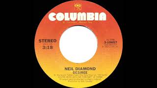 1978 HITS ARCHIVE: Desirée - Neil Diamond (stereo 45--#1 A/C)