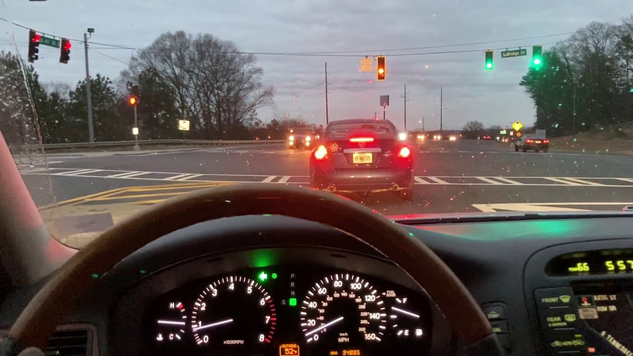 A nice quiet drive 2006 Lexus LS 430 POV walk around test ...