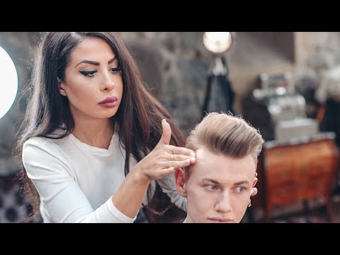 TALENTED Female barber - Men's Hairstyle