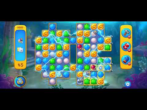 Fishdom level 9665 no boosters フィッシュダム ノーマル