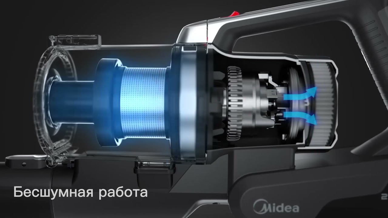 Аккумуляторный пылесос Midea MUAP7 Stick video preview