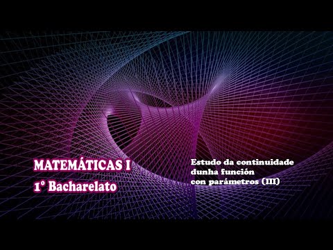 Vídeo: Estudo de continuidade dunha función con parámetros (III)