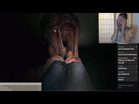 Heisenberg Actor Neil Newbon vs Baby Fetus Monster of House Beneviento | Resident Evil 8 Village