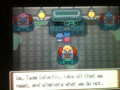 pokemon platinum part 75 finish Cyrus and other guy