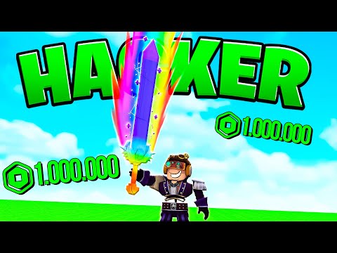SPADA HACKER DA 1.000.000€ CONTRO IL BOSS DI ROBLOX!!