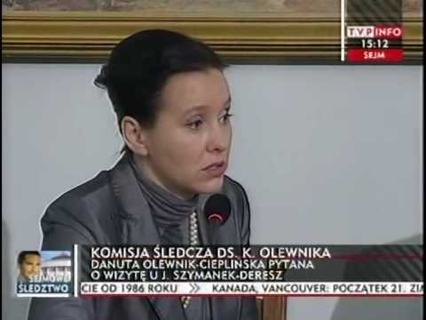 Komisja śledcza ds. Krzysztofa Olewnika (10/16)
