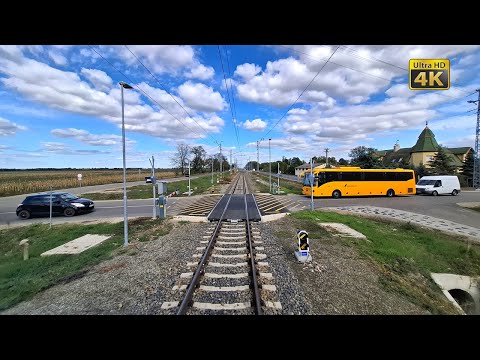 4K CABVIEW Subotica (SRB) - Szeged (HU) - Subotica -- Serbia to Hungary and back