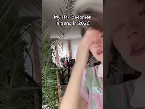 having a natural white hair // her tiktok~nadinebreaty