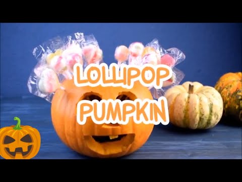 Halloween Craft: Pumpkin Lollipop Stand