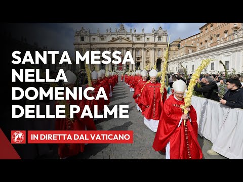 🔴 LIVE dal Vaticano | Santa Messa nella Domenica delle Palme | 13 aprile 2025