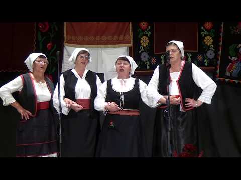 Krajiški biseri 2018 - Pjevačka grupa Banija - Cura robu na jezeru prala