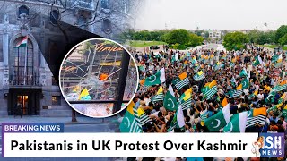 Pakistanis in UK Protest Over Kashmir
