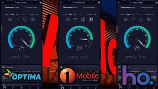 Optima Mobile prime impressioni e SpeedTest 5G contro 1Mobile e Ho