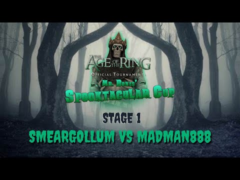 Age of the Ring Mr. Bones Spooktacular Cup: Smeargollum vs Madman888