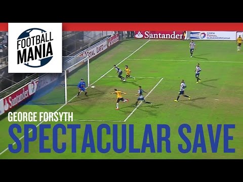 Spectacular Save - George "Gordon Banks" Forsyth (Alianza/PER) Vs. Barcelona/ECU