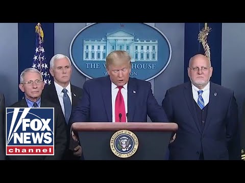 President Trump gives an update on coronavirus