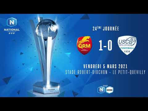 Résumé Quevilly-Rouen 1-0 US Créteil-Lusitanos  / J23 National