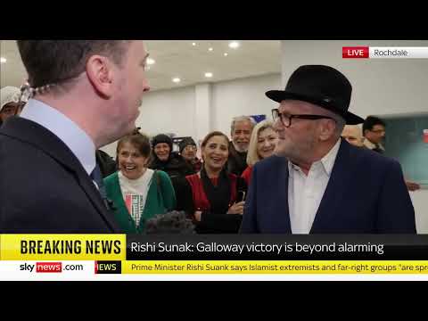 George Galloway addresses Rishi Sunak’s DISGUSTING SPEECH #freepalestine #palestine #rishi