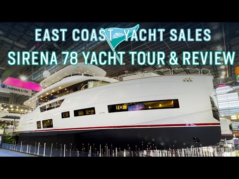 Sirena 78 Yacht Tour & Review por Mike Porter da East Coast Yacht Sales