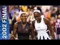 Serena Williams Vs Venus Williams In A Dazzling Final US Open 2002 Final