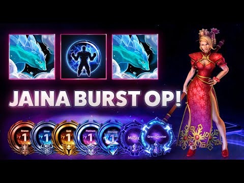 Jaina Water Ele - JAINA BURST OP! - Hardstuck Bronze 5 Adventures 2022