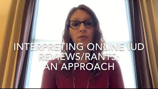 29) Interpreting Online IUD Reviews: An Approach (@dr_dervaitis)