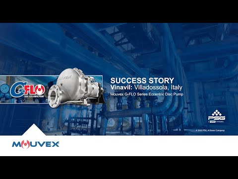Mouvex G-FLO Series Eccentric Disc Pump Success Story: Vinavil