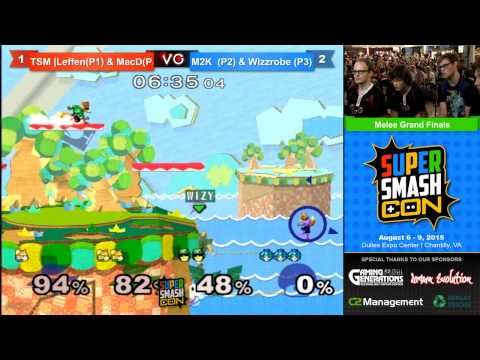 SSC - TSM | Leffen & Mac D Vs. COG MVG | Mew2King & Wizzrobe SSBM Grand Finals - Smash Melee