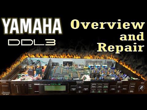 Yamaha DL 1030 Digital Delay, Loudspeaker Processor 1997 - Original image 4