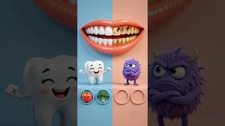🦷 Sağlıklı Dişler ve Çürük Dişler | Çocuklar İçin Eğitici Çizgi Film