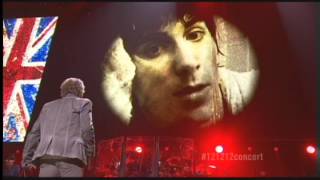 The Who and Keith Moon Bell Boy live 12.12.12 concert