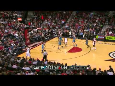 NBA New Orleans Hornets Vs Portland Trail Blazers Highlights Mar 5, 2012 Game Recap