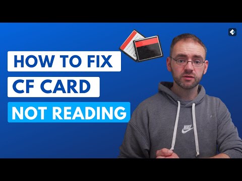 How to Fix CF Card Cannot Read Error?