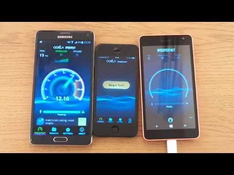 iOS 8.3 Beta 2 - iPhone 5 internet speedtest