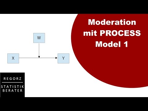 Moderation mit PROCESS Model 1 (2025)