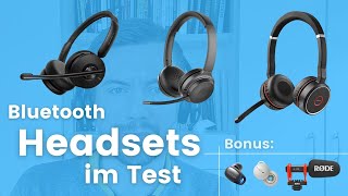 Bluetooth Headset im Test: Jabra Evolve 75 vs. Anker Powerconf H500 vs. Callstel OHS 280