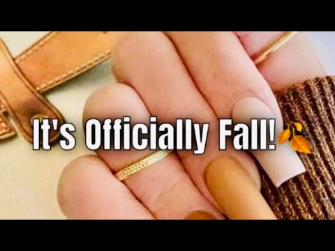 GETTING READY FOR FALL - FALL NAILS, THRIFT SHOPPING AND MORE!