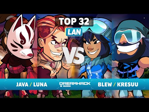 Java & Luna vs Blew & Kresuu - Top 32 - Dreamhack Valencia 2023 - LAN 2v2